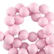 Acryl kralen rond 4mm Shiny Sorbet pink